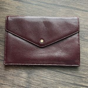DVF Pebbled Leather Pouch